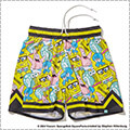 SPALDING Sponge Bob Feels Nice Jersry Shorts　イエロー