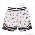 SPALDING South Park Pattern Jersry Shorts　白