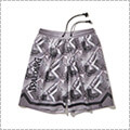 [キッズサイズ]SPALDING Geometric Fabric Shorts　グレー