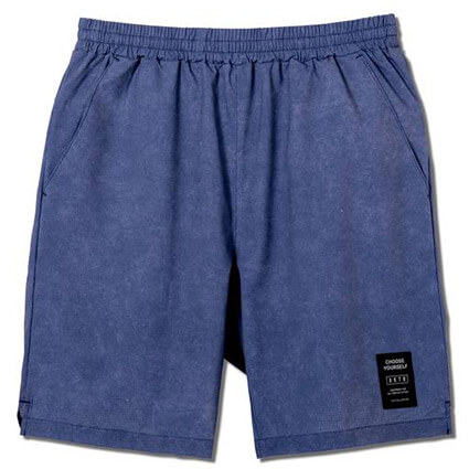 AKTR Mock Garment Dyed 6.5-Inch Active Shorts　ブルー