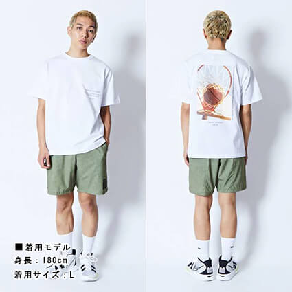 AKTR Halftone Photo Tee　白