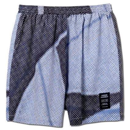 AKTR Halftone 5.5-Inch Short Wide Pants　黒