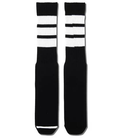 AKTR Monster Socks　黒/白