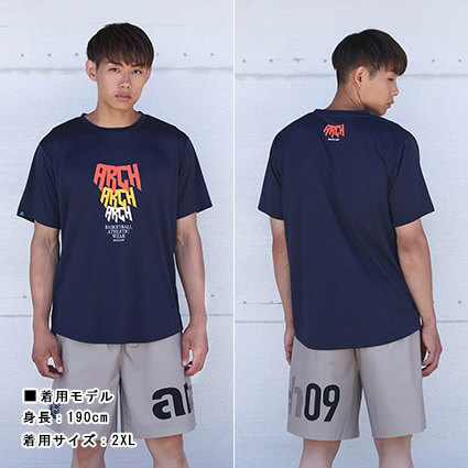 Arch Rim Designed Tee　紺
