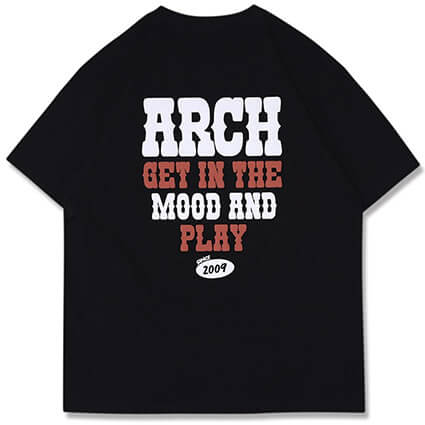 Arch Mood and Play Tee　黒