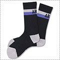 Arch Bi-color Crew Mid. Socks