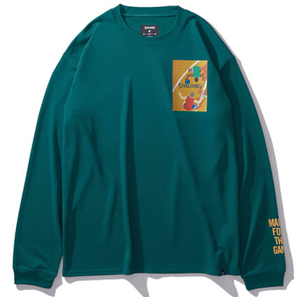 SPALDING One On One Longsleeve　スパイク