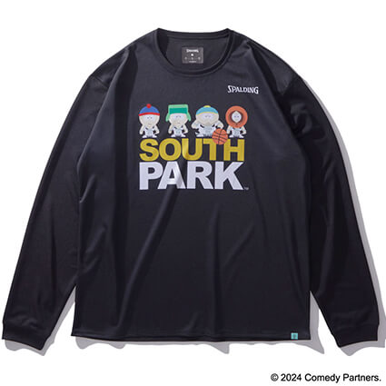 SPALDING South Park Basketball Longsleeve　黒