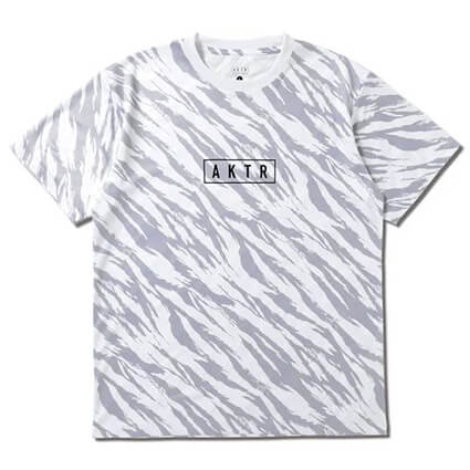 AKTR Beast Camo AKTR Logo Sports Tee　白