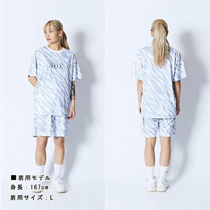 AKTR Beast Camo AKTR Logo Sports Tee　白