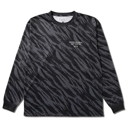 AKTR Beast Camo AKT Local Loose Fit Sports L/S　黒