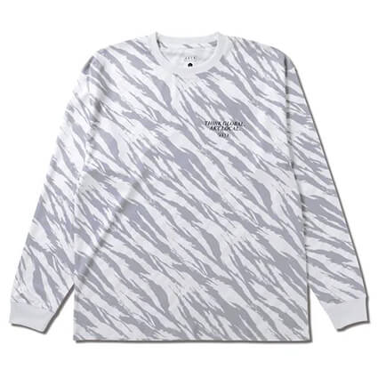 AKTR Beast Camo AKT Local Loose Fit Sports L/S　白