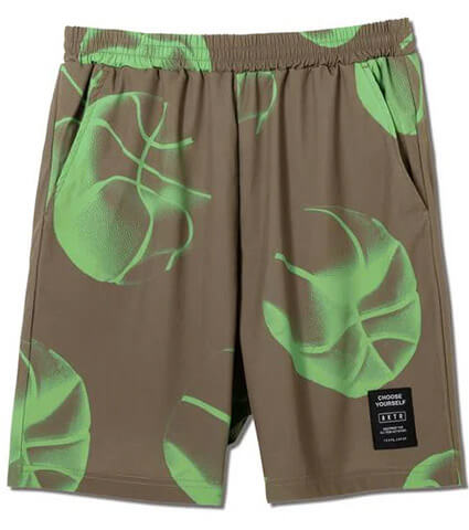 AKTR B.B. Dot 6.5-Inch Shorts　カーキ