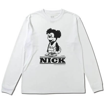 AKTR Cartoon Nick Sports L/S　白