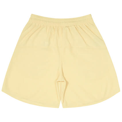 ballaholic Basic Zip Shorts　レモンアイス/白