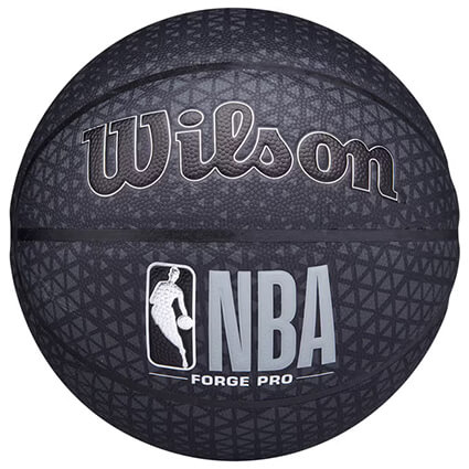 Wilson NBA Forge Pro Printed Basketball　黒/7号球