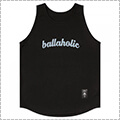 ballaholic LOGO TankTop　黒/クラウドブルー