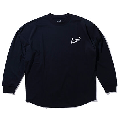 LEGIT Too LEGIT 2 Quit L/S　黒