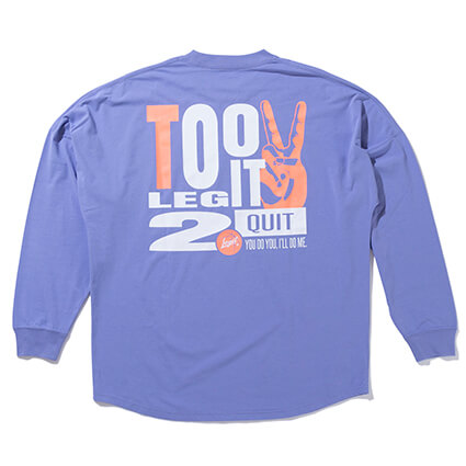 LEGIT Too LEGIT 2 Quit L/S　パープル
