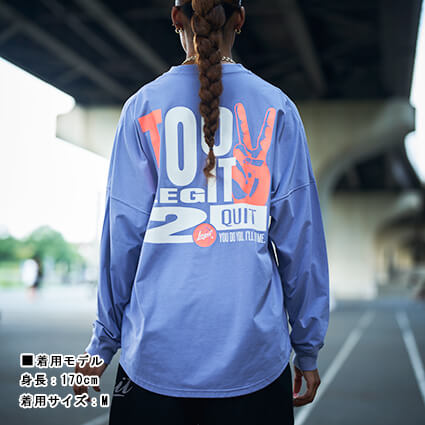 LEGIT Too LEGIT 2 Quit L/S　パープル