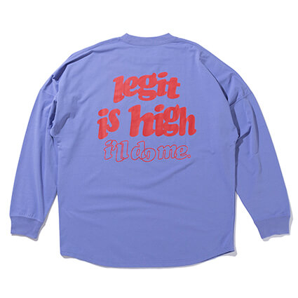 LEGIT Blend L/S　パープル