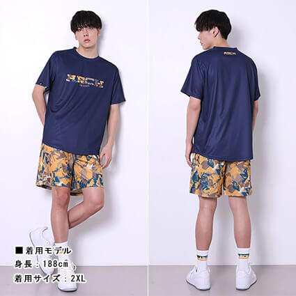 Arch Debris Tee　紺
