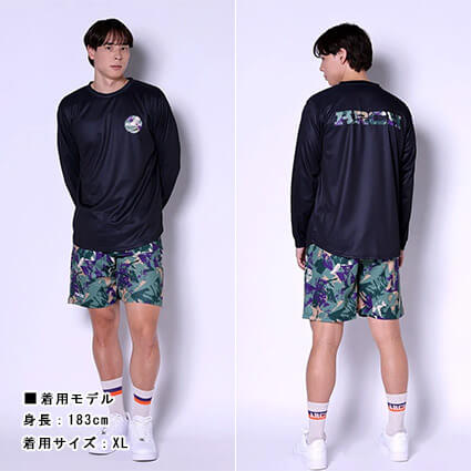 Arch Debris L/S　黒