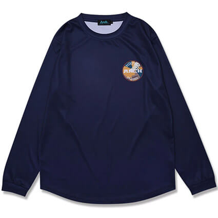 Arch Debris L/S　紺