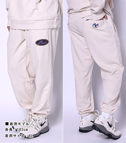 Arch Oval Logo Sweat Pants　ペイルオーク