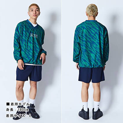 AKTR Beast Camo Pullover Shooting Shirts　グリーン