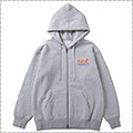 AKTR Aerosteam Photo Sweat Zip Hoodie　グレー