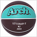 Arch Basic Logo Basketball　ブラウン/ミント/7号球