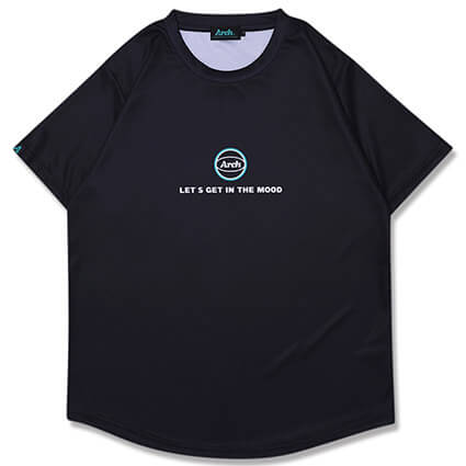 Arch College BB Tee　黒
