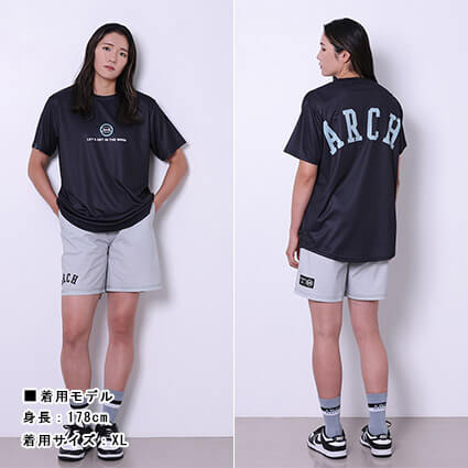 Arch College BB Tee　黒