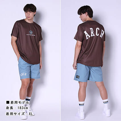 Arch College BB Tee　ブラウン