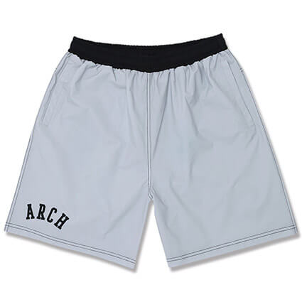 Arch College BB Shorts　シルバーグレー