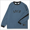 Arch College BB Wind Crewneck Shirt　ダスティブルー