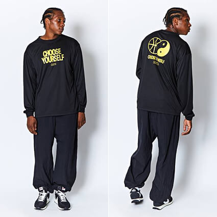 AKTR Yin-Yang Sports L/S　黒
