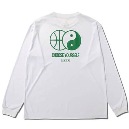 AKTR Yin-Yang Sports L/S　白