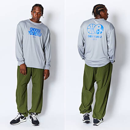 AKTR Yin-Yang Sports L/S　グレー