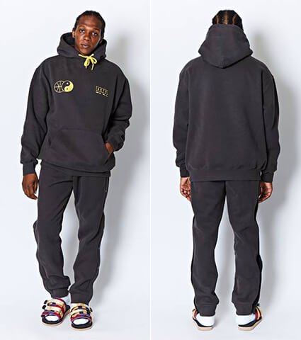 AKTR Yin-Yang Sweat Hoodie　チャコール