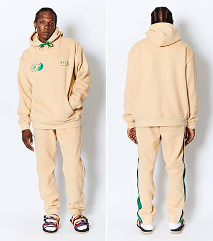 AKTR Yin-Yang Sweat Hoodie　ベージュ
