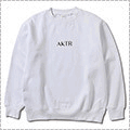 [レディースサイズ]AKTR Glow Crew Sweat　白